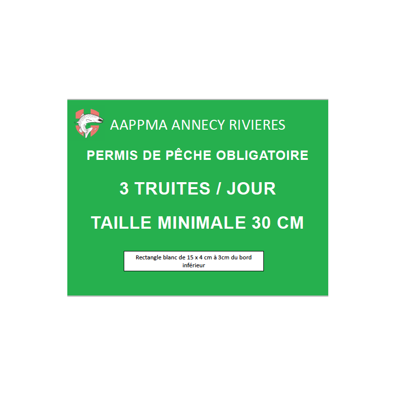 AAPPMA-100 panneaux Forex ép 10 mm - 40x30cm