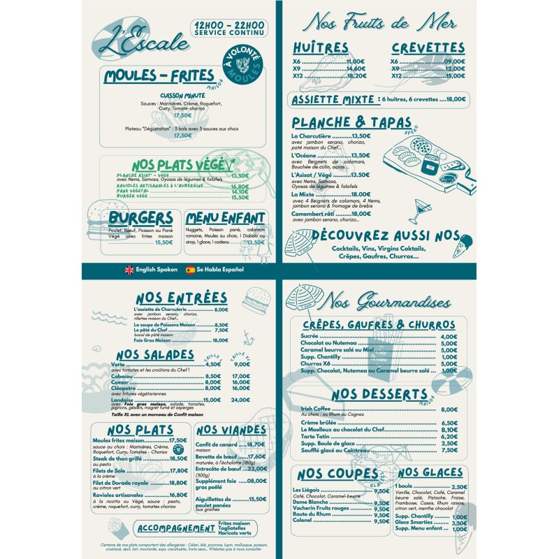 Commande L'escale Dulin