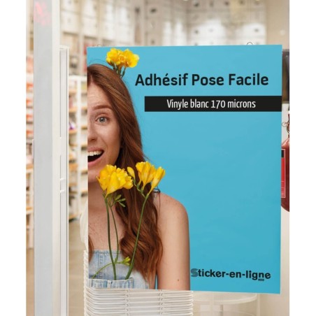 Adhésif pour Vitrine Pose Facile