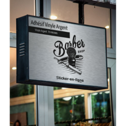 Adhésif Vinyle Argent