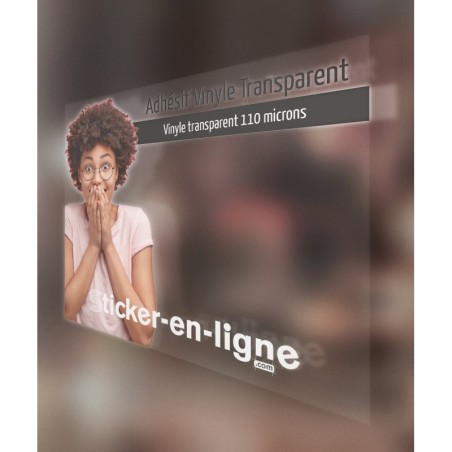 Adhésif Vinyle Transparent
