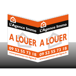 Panneau Akilux Double pour entreprise | Panneau en Ligne