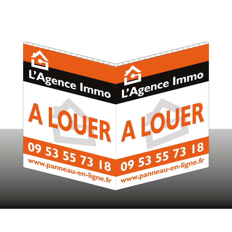 Panneau Akilux Double pour entreprise | Panneau en Ligne