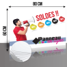 Panneau PVC 60x80cm personnalisé | Panneau en Ligne