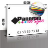 Panneau Dibond 40x60cm pour entreprise | Panneau en Ligne
