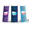 X Banner - Totem pour communication économique | Panneau en Ligne