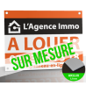 Achat de panneau akilux Immobilier-Taille sur mesure-Imprimeur Nantais