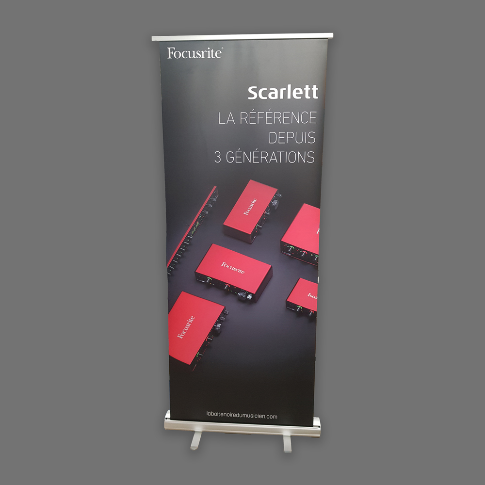 Roll-up et stand PLV